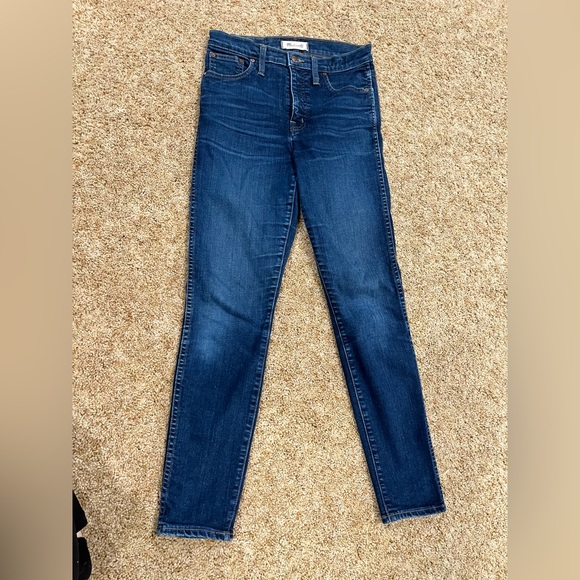 Madewell Denim - Madewell Dark Blue Skinny Jeans